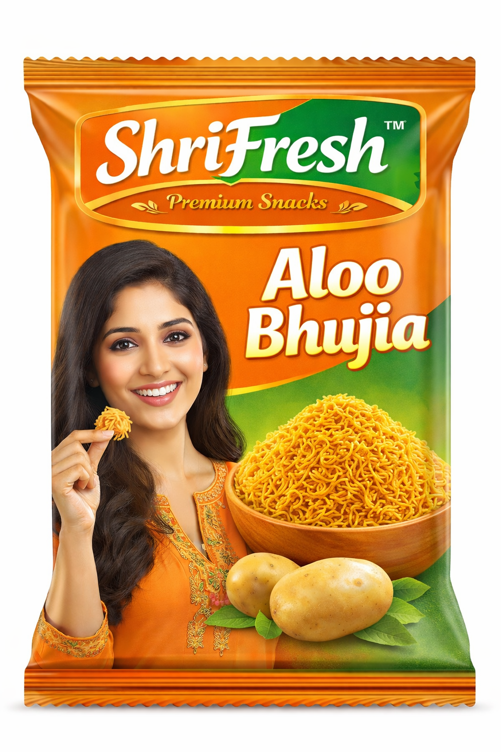 ShriFresh Snacks - Aloo Bhujia